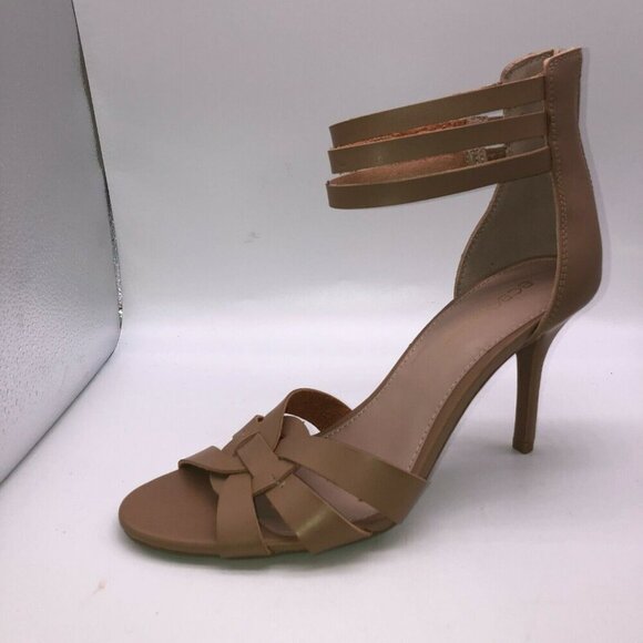 BCBGeneration Womens Size 9.5? Ankle Strap Open Toe Heels Stiletto Sandals - Picture 2 of 7